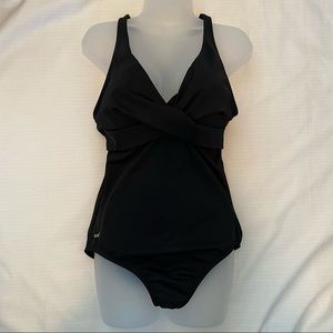 Speedo Black Swimsuit Size 14